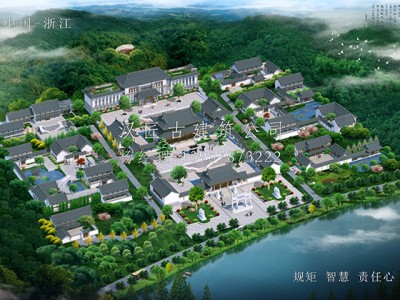 中式古建公司設(shè)計(jì)效果圖，寺廟道觀施工實(shí)拍與解析